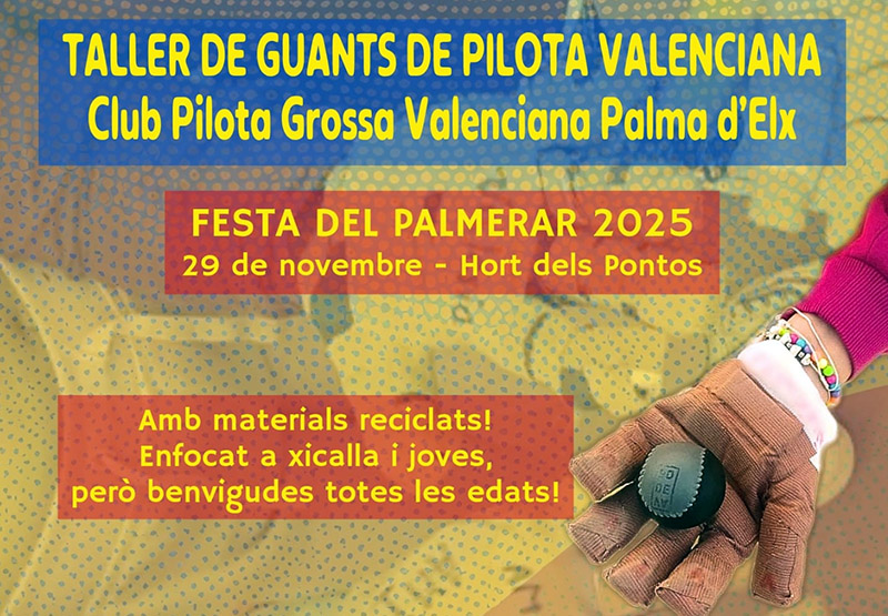 Taller de guants de pilota valenciana